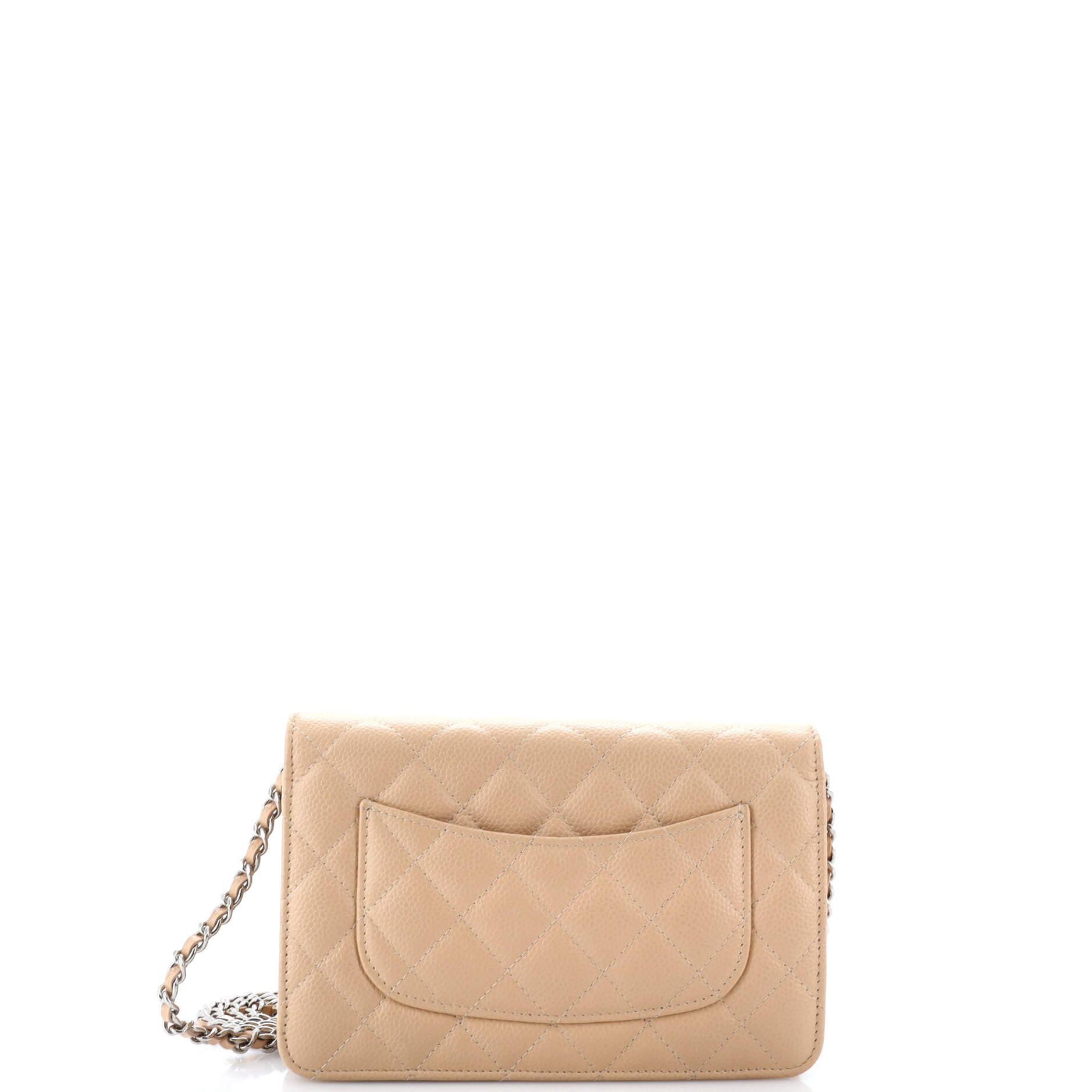 Chanel Wallet on Chain Quilted Caviar