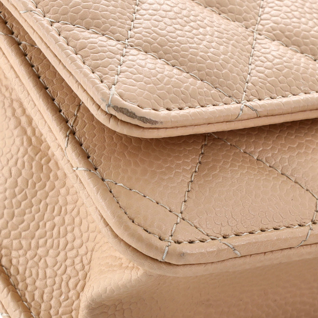 Chanel Wallet on Chain Quilted Caviar