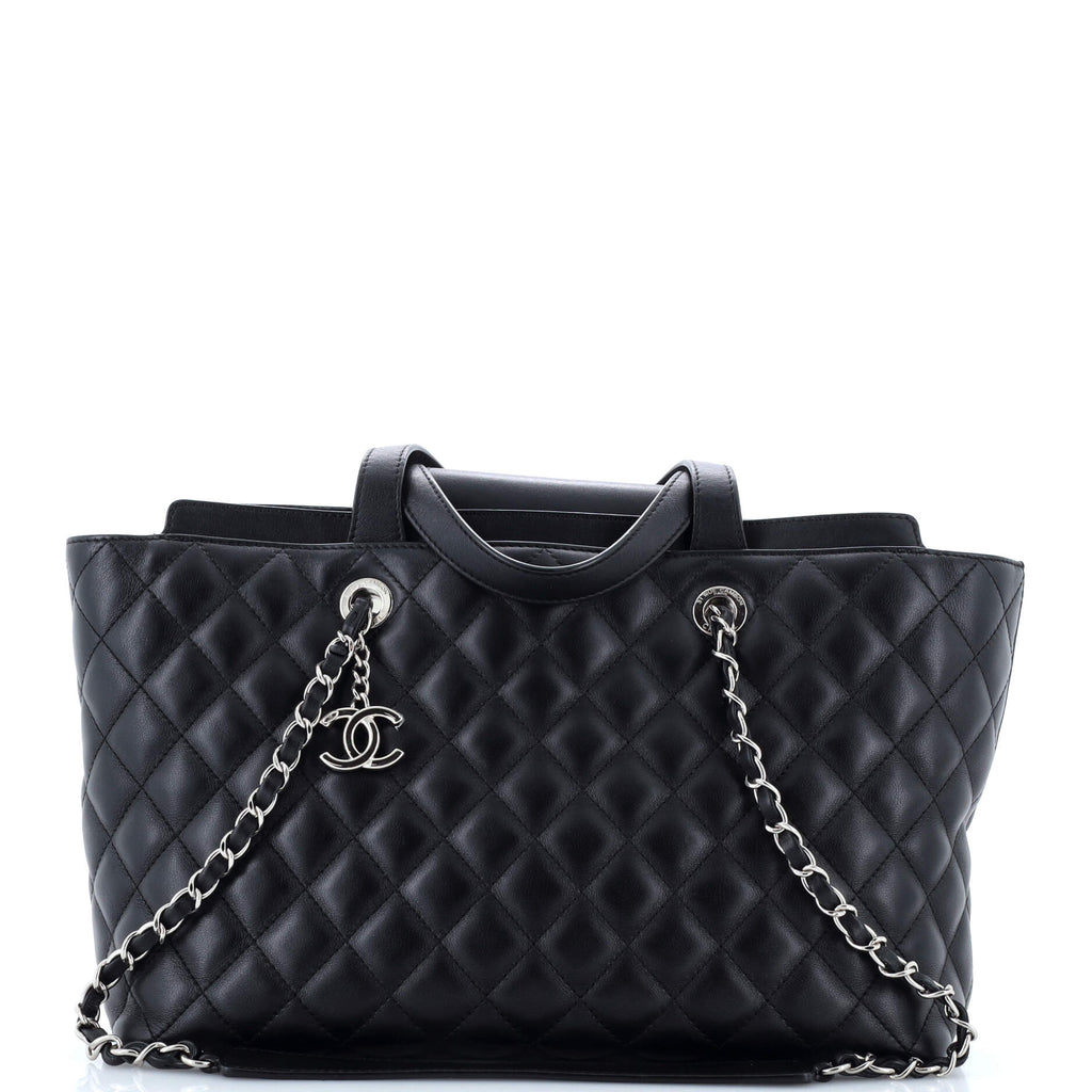 Chanel Daily Shopping Tote Quilted Lambskin