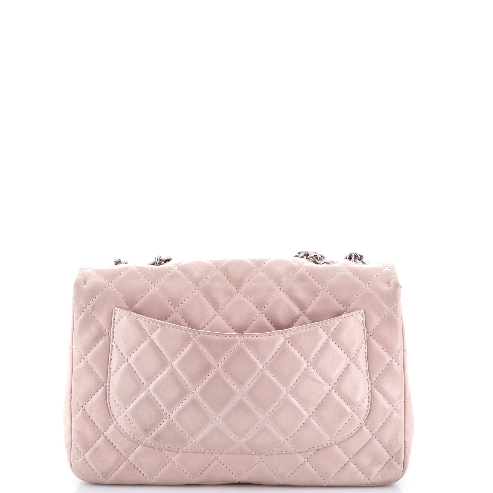Chanel Classic Single Flap Bag Quilted Lambskin Jumbo