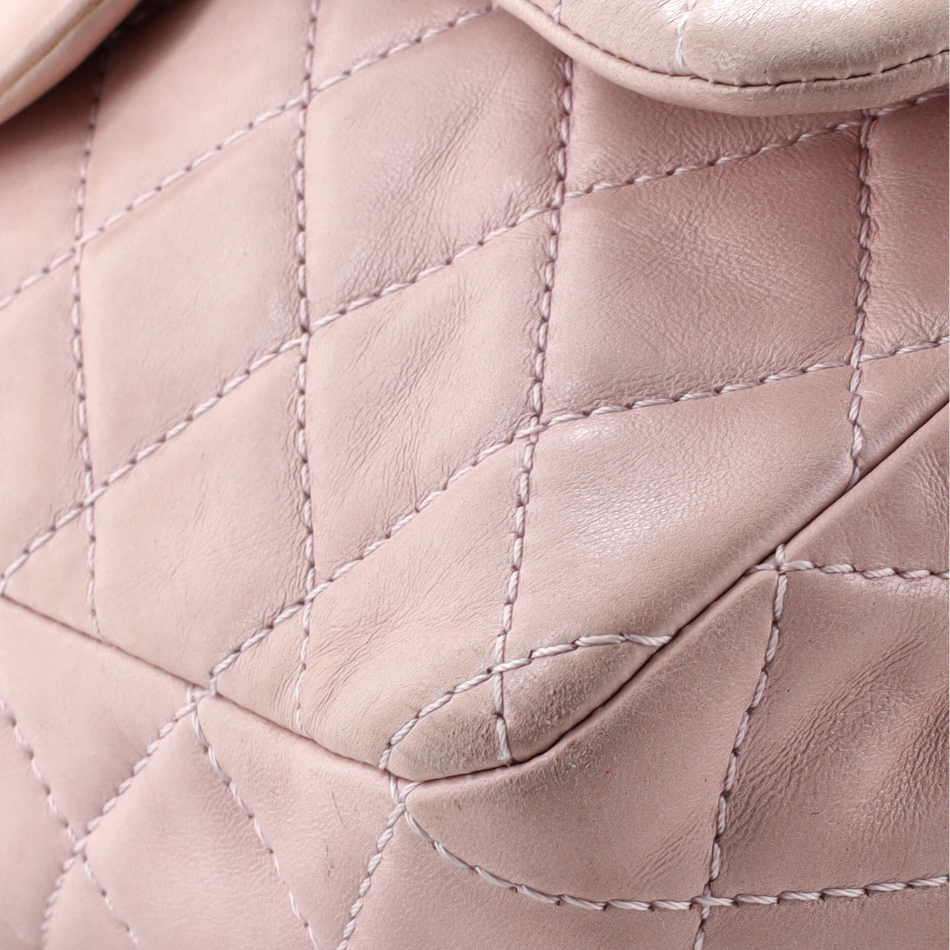 Chanel Classic Single Flap Bag Quilted Lambskin Jumbo