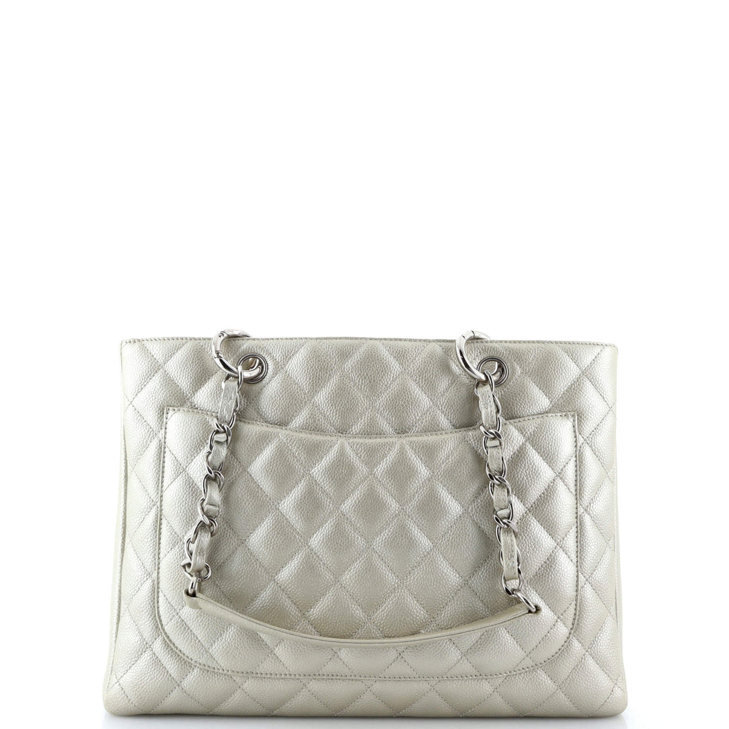 Chanel Grand Shopping Tote Quilted Caviar
