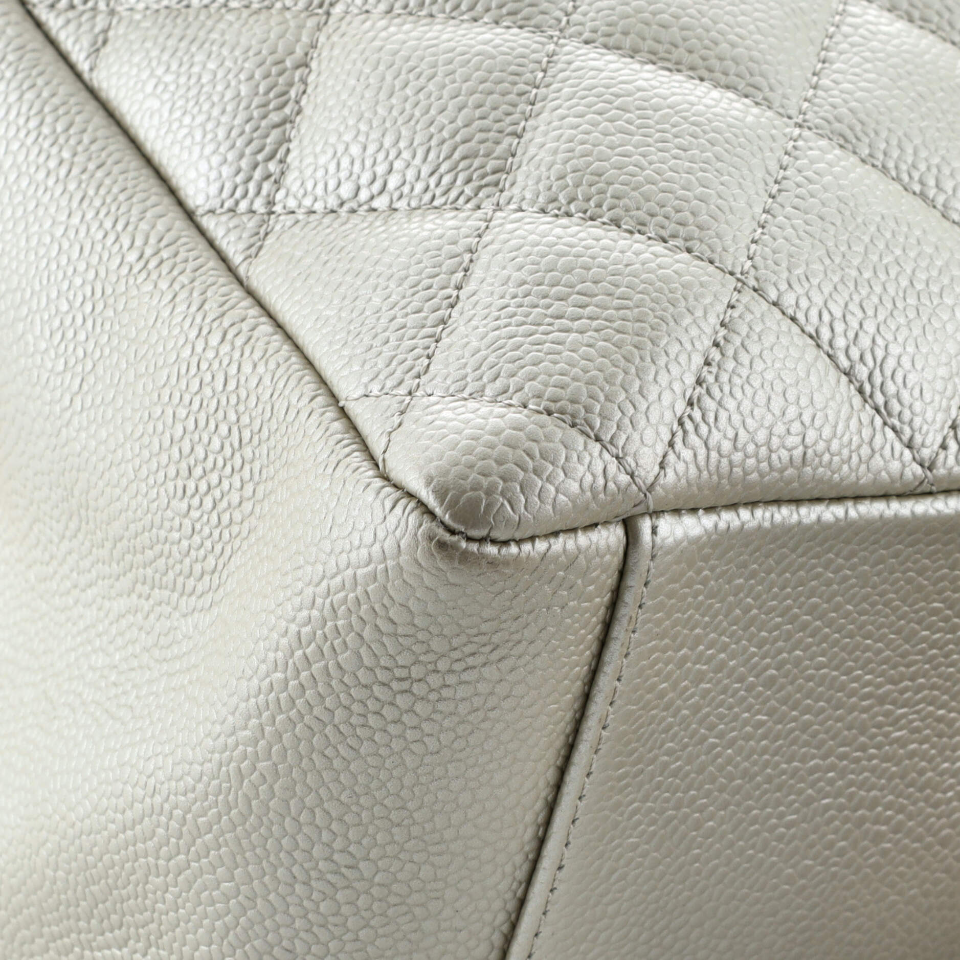 Chanel Grand Shopping Tote Quilted Caviar