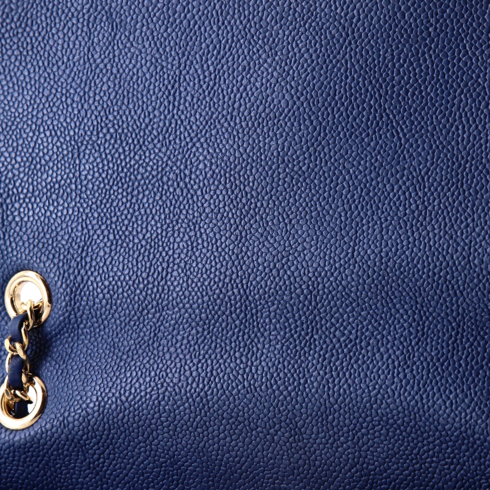 Chanel Data Center Back Pocket Flap Bag Caviar Medium
