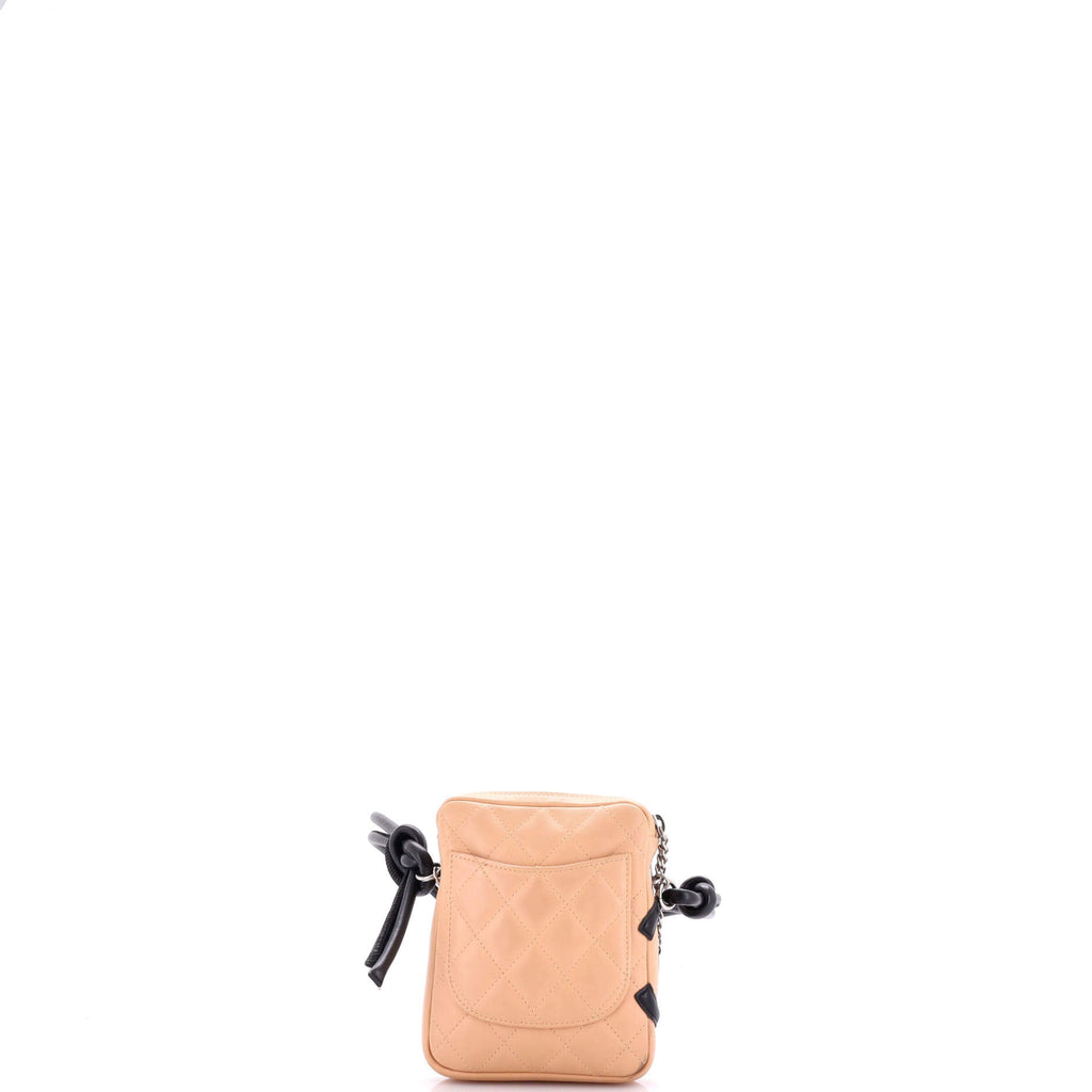 Chanel Cambon Crossbody Bag Quilted Leather Small