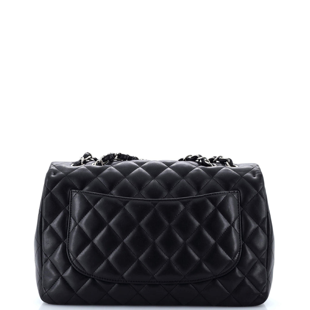 Chanel Classic Single Flap Bag Quilted Lambskin Jumbo