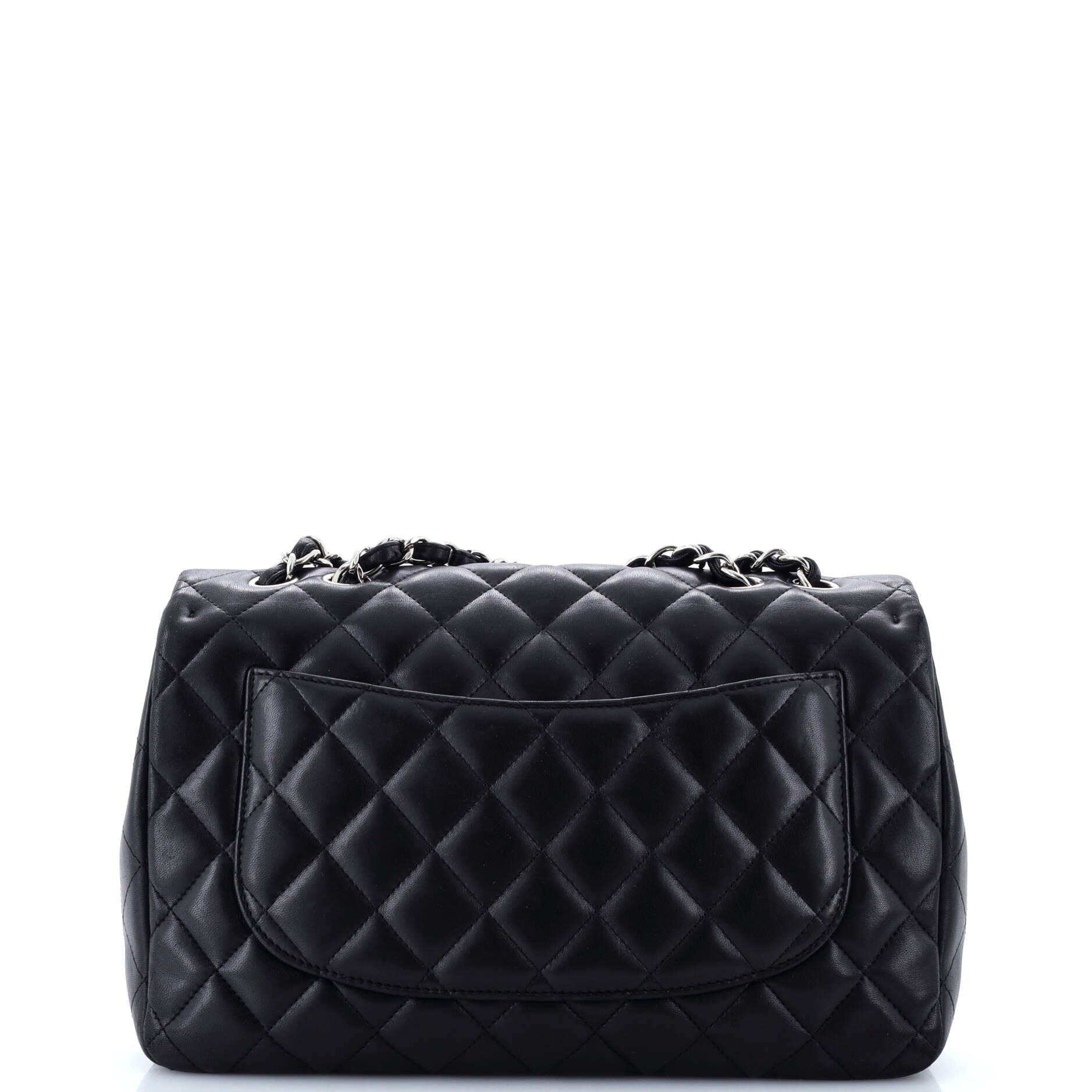 Chanel Classic Single Flap Bag Quilted Lambskin Jumbo