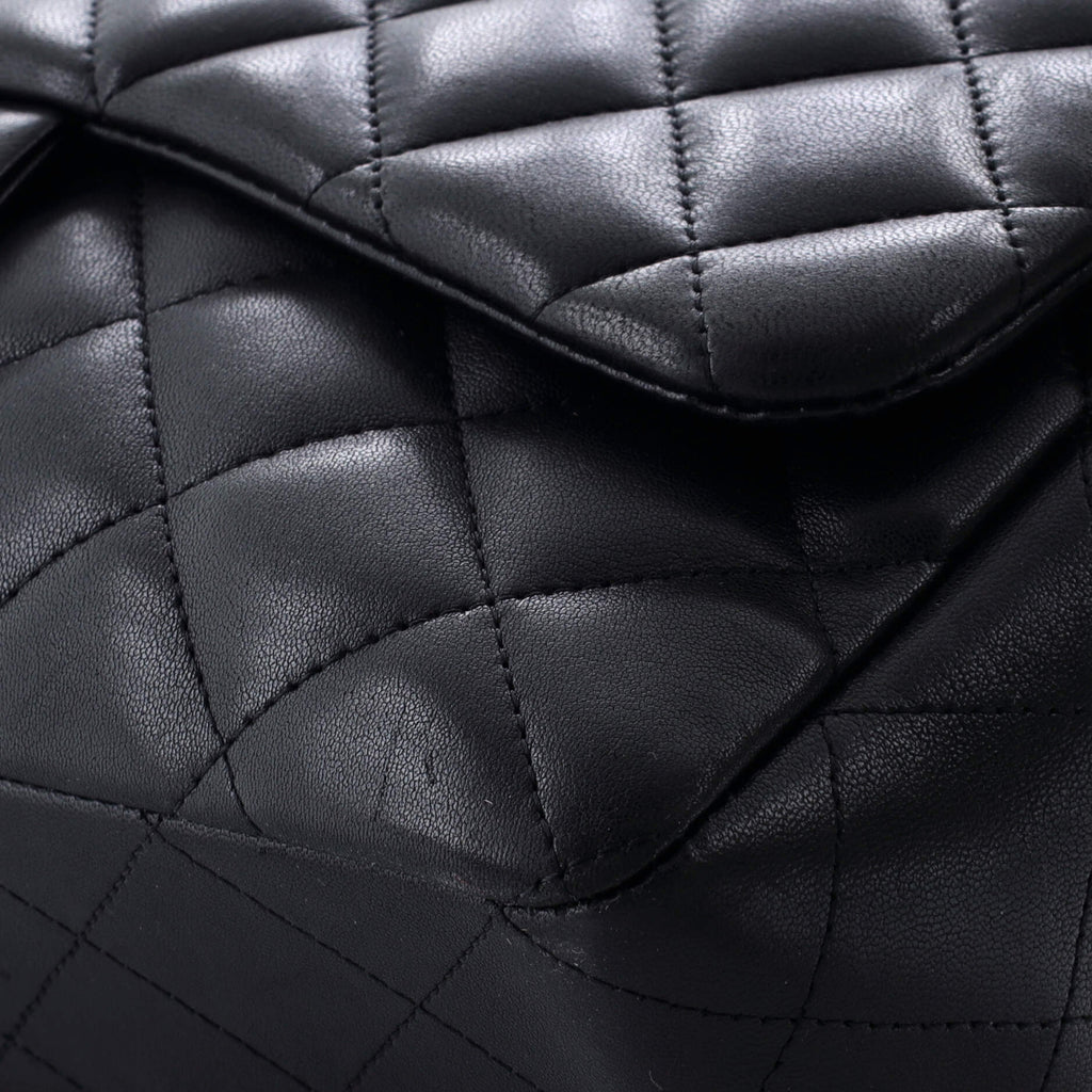 Chanel Classic Single Flap Bag Quilted Lambskin Jumbo