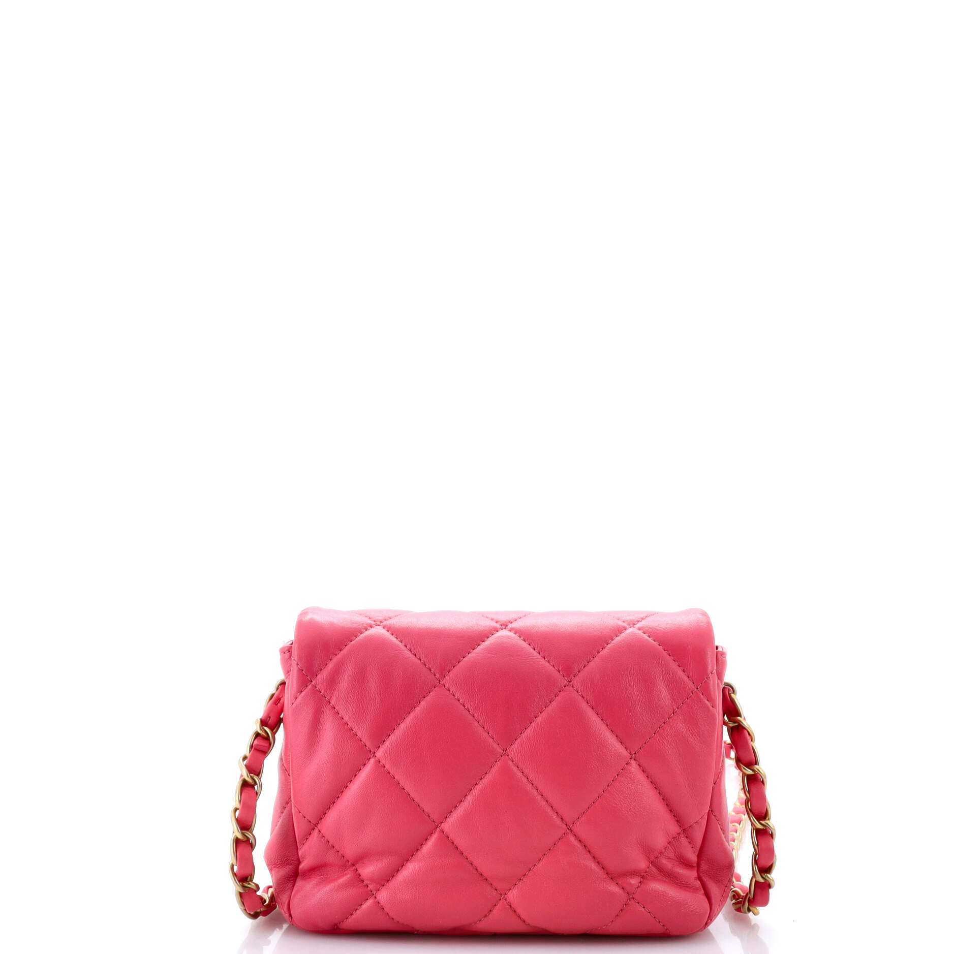 Chanel Coco Love CC Heart Flap Bag Quilted Lambskin Mini