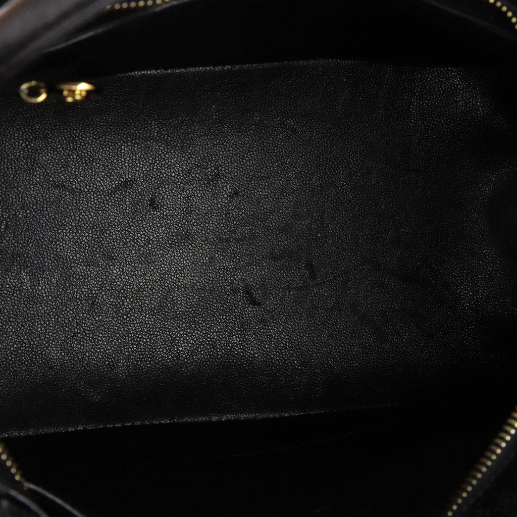 Chanel Medallion Tote Quilted Caviar