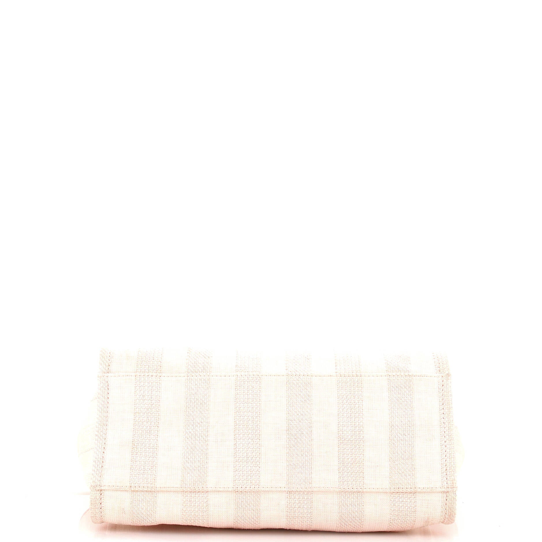 Chanel Deauville Tote Striped Mixed Fibers Medium