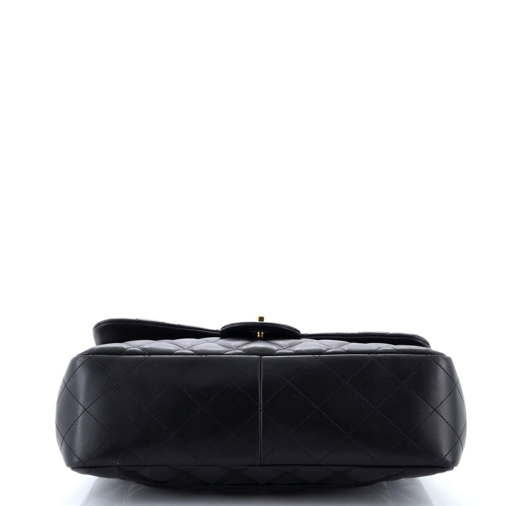 Chanel Classic Double Flap Bag Quilted Lambskin Jumbo