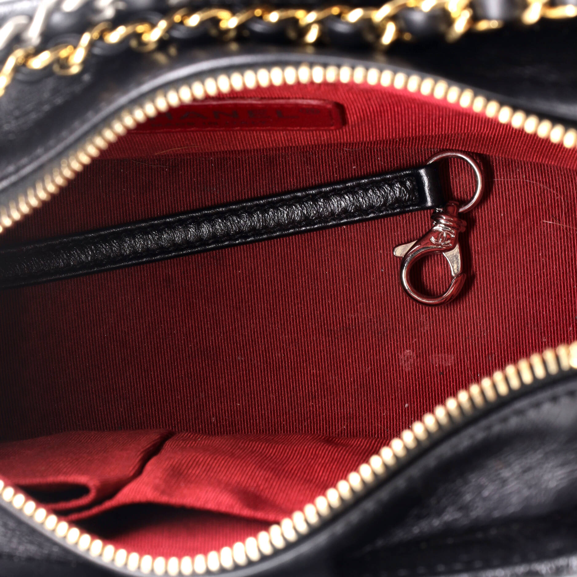 Chanel Gabrielle Hobo Chevron Aged Calfskin Small