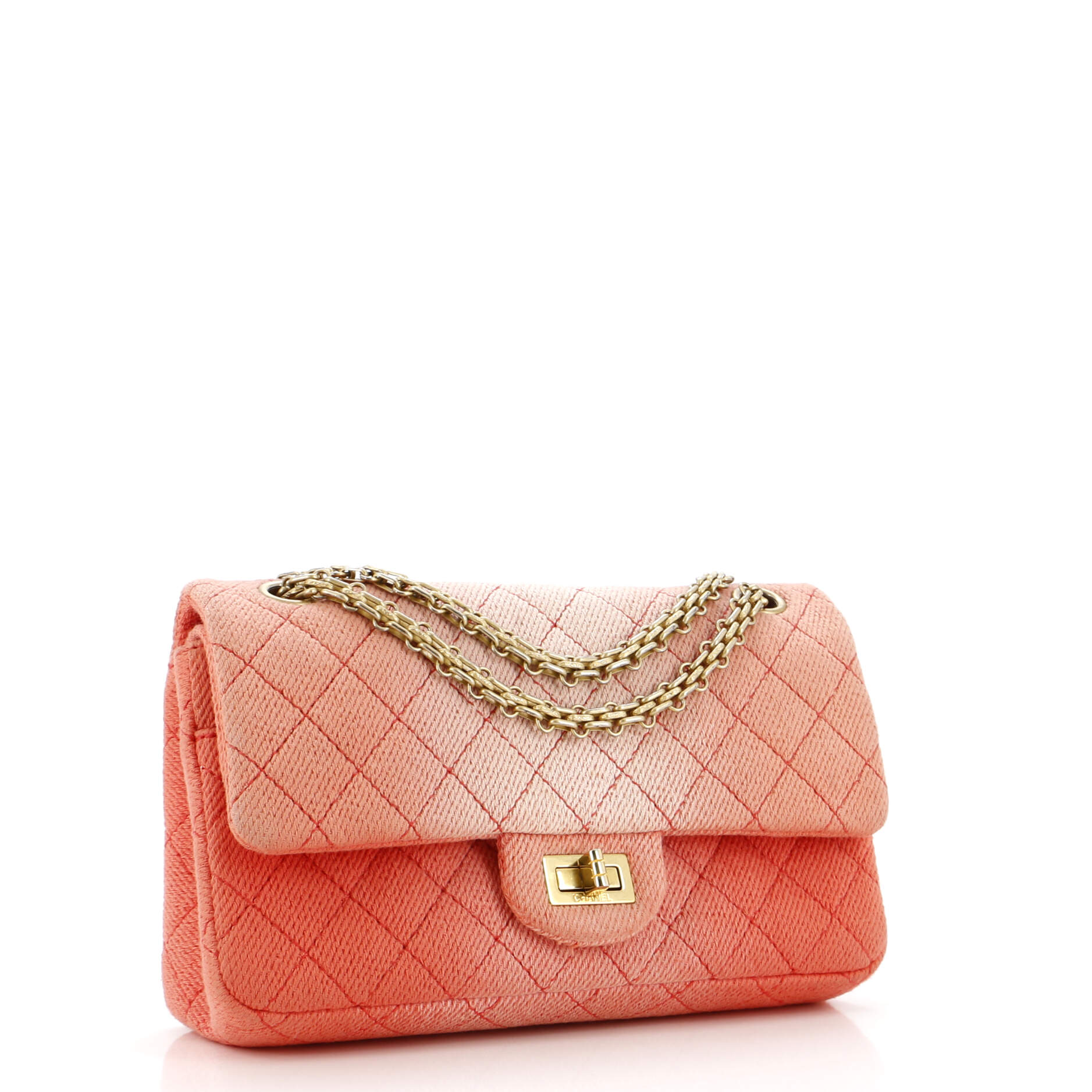 Chanel Reissue 2.55 Flap Bag Quilted Ombre Denim 225