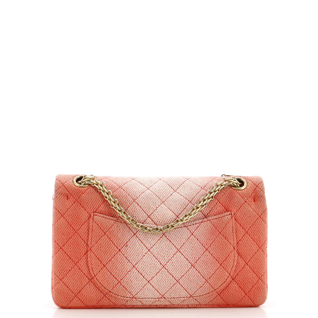 Chanel Reissue 2.55 Flap Bag Quilted Ombre Denim 225