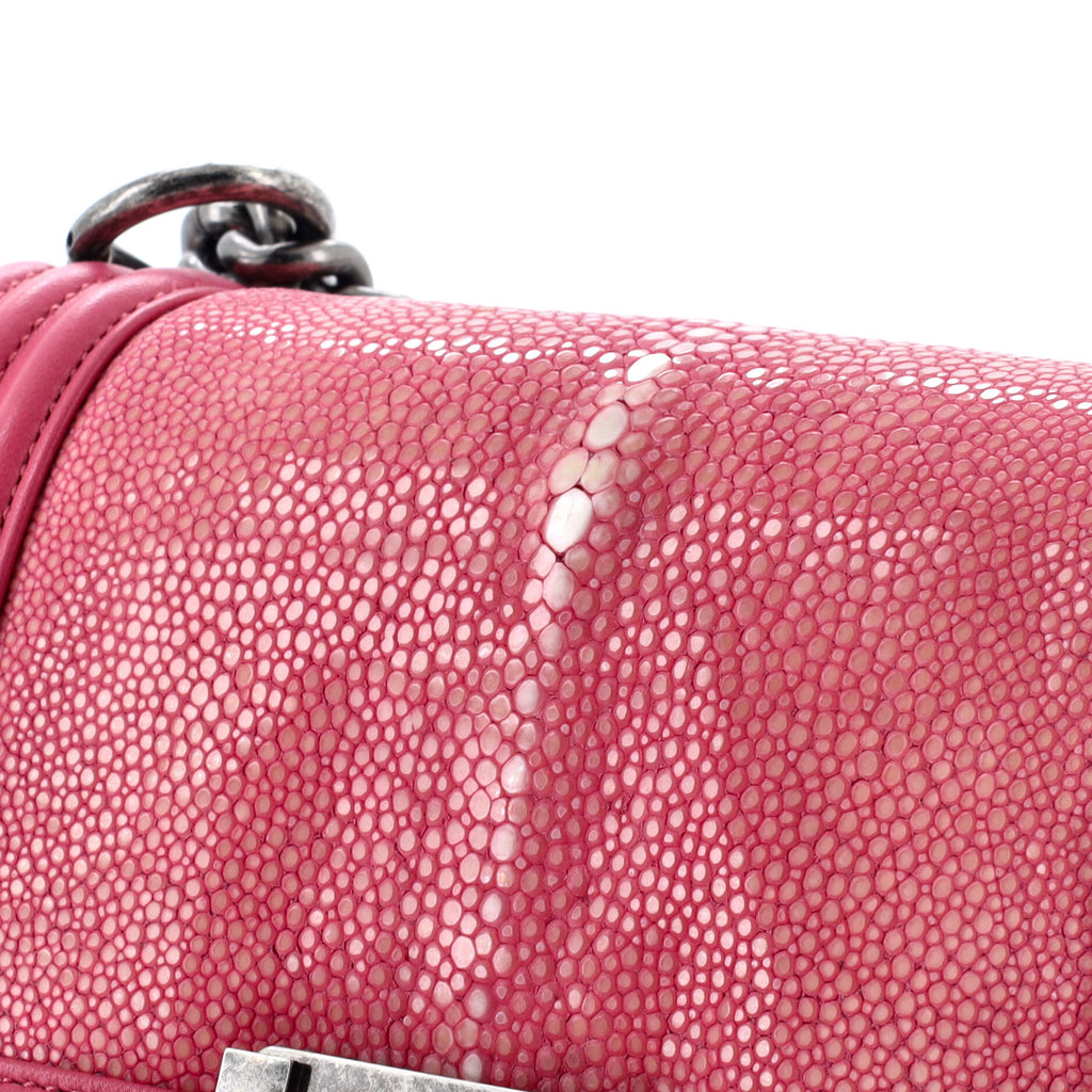 Chanel Boy Flap Bag Stingray Mini
