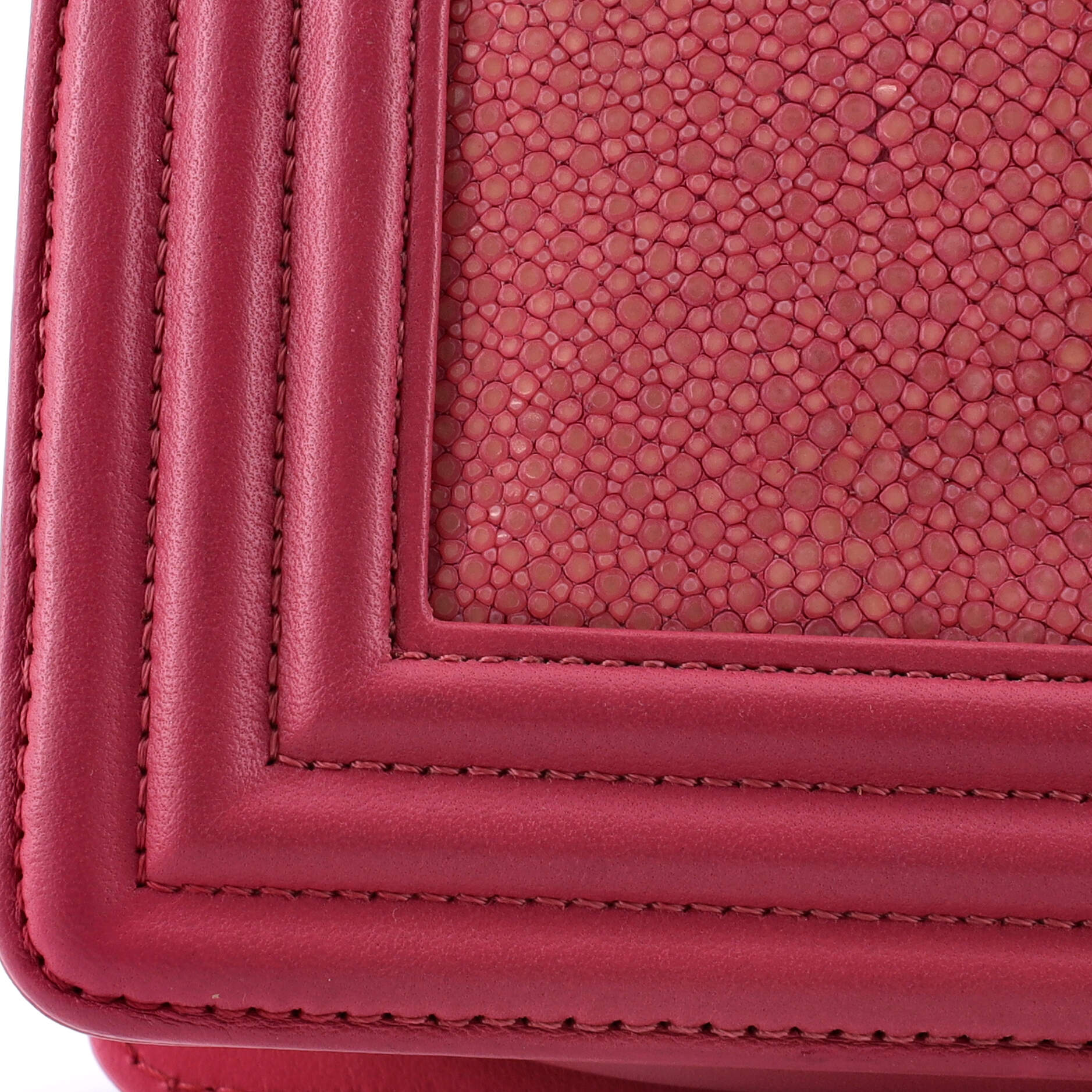Chanel Boy Flap Bag Stingray Mini
