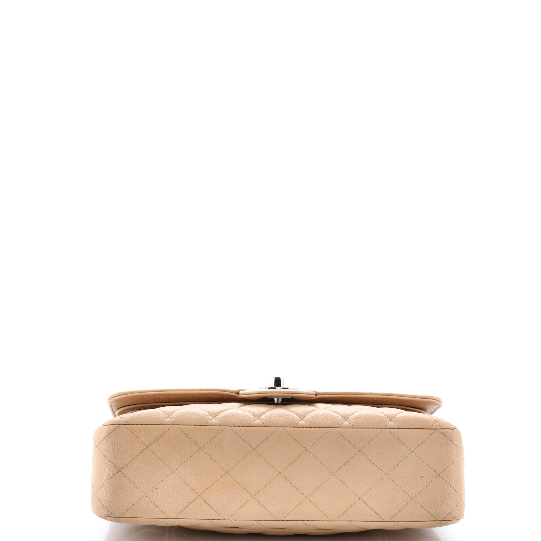 Chanel Classic Double Flap Bag Quilted Caviar Medium