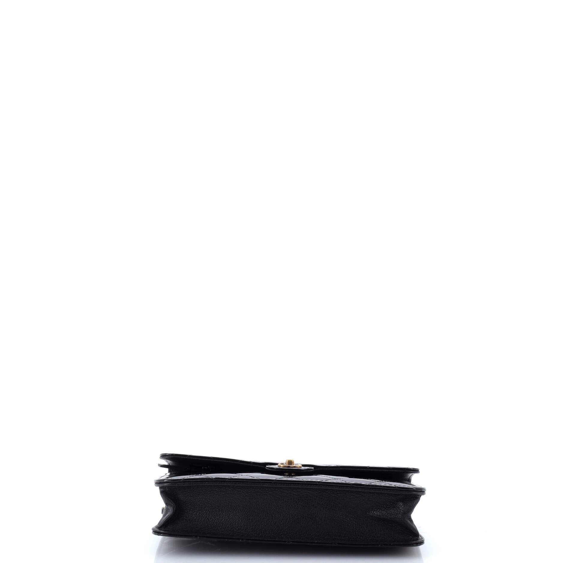 Chanel CC Eyelet Wallet on Chain Quilted