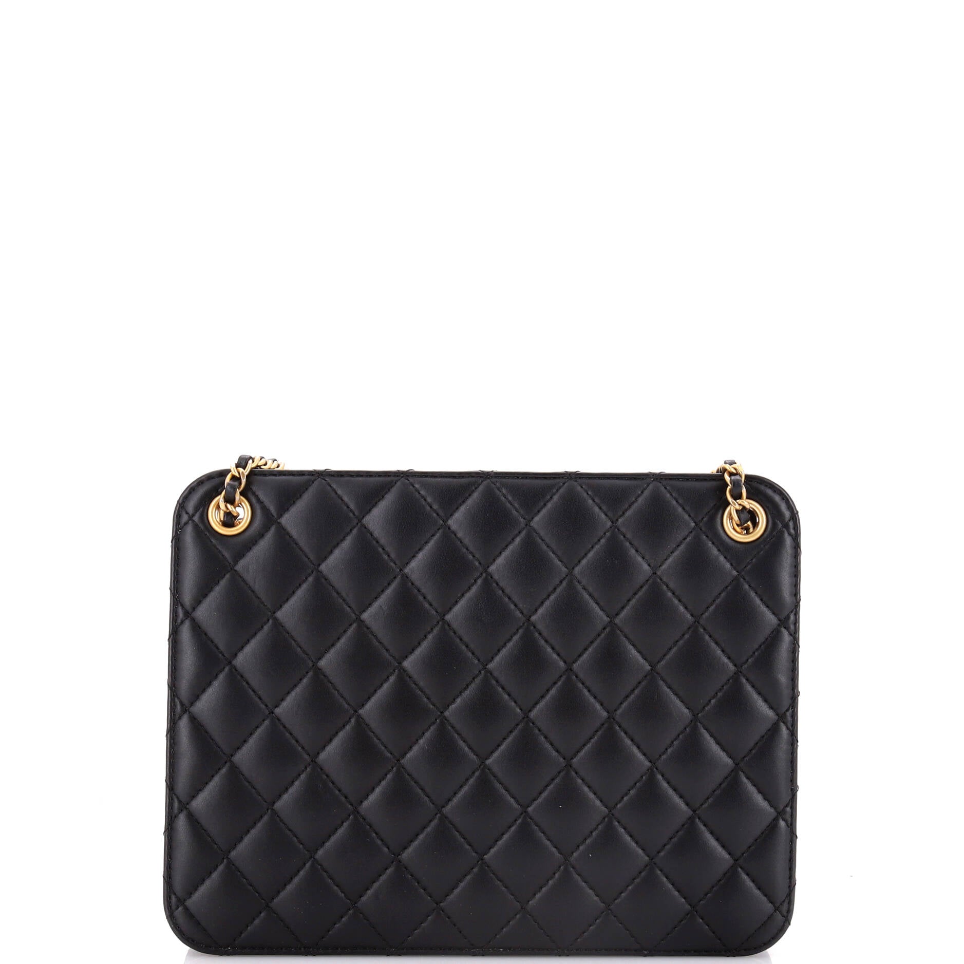 Chanel Once Upon A Time Accordion Tote Quilted Calfskin Medium