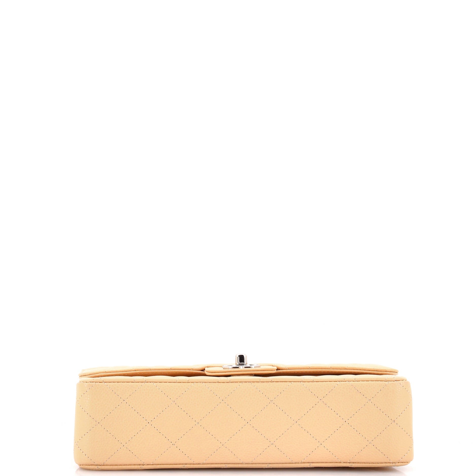 Chanel Classic Double Flap Bag Quilted Caviar Medium