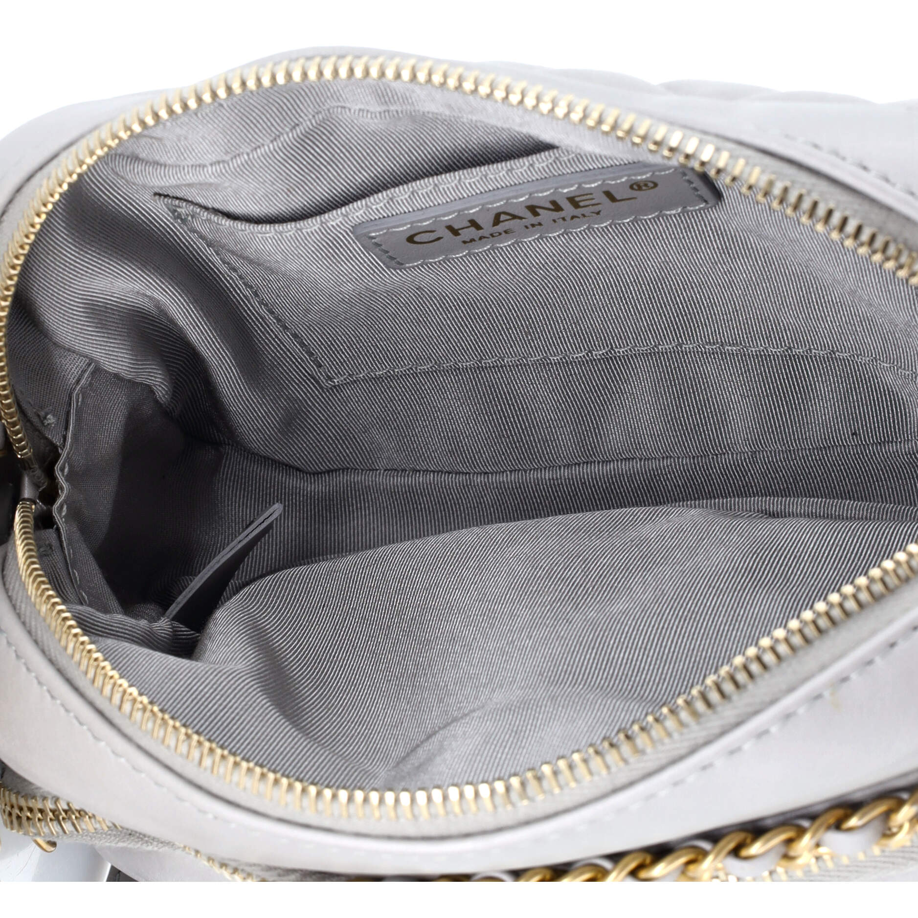 Chanel Day Trips Camera Case Bag Quilted Calfskin