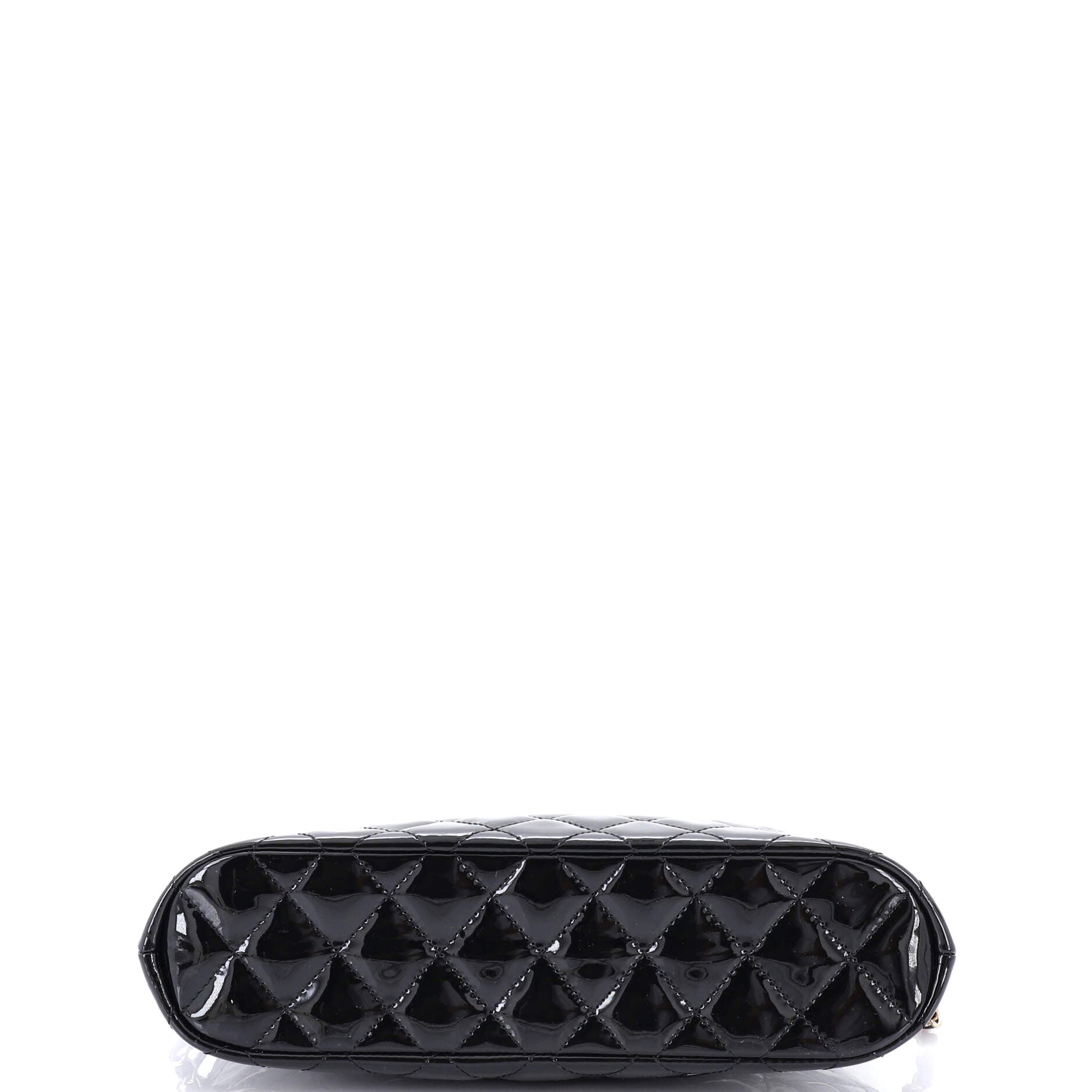 Chanel CC Dome Zip Shopping Bag Quilted  Small