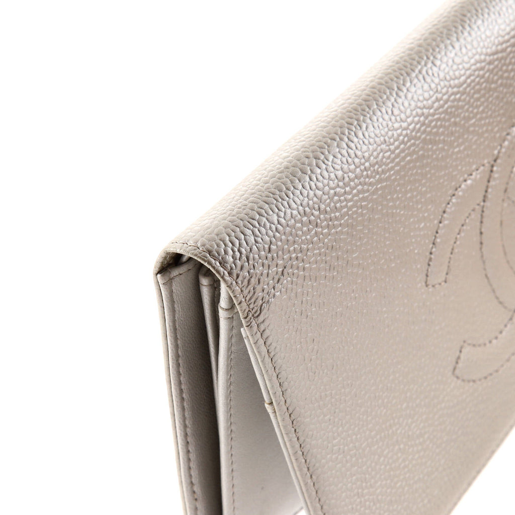 Chanel Timeless L-Yen Wallet Caviar Long