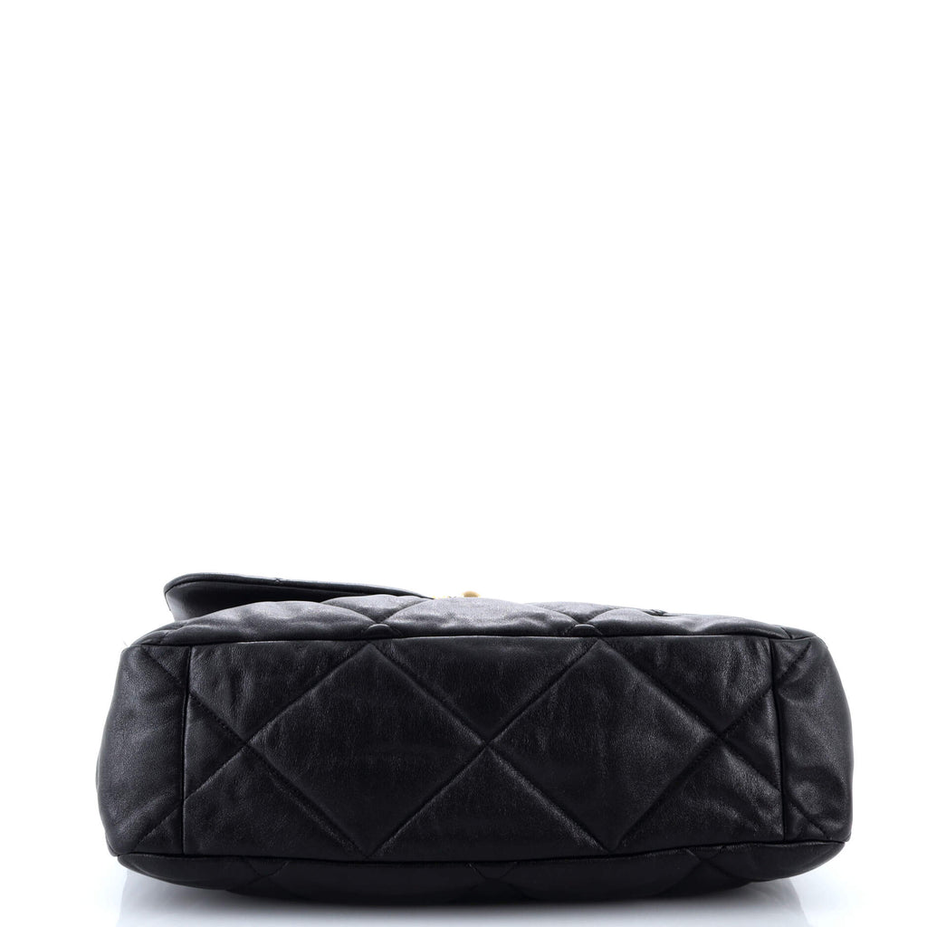 Chanel 19 Flap Bag Quilted Leather Maxi