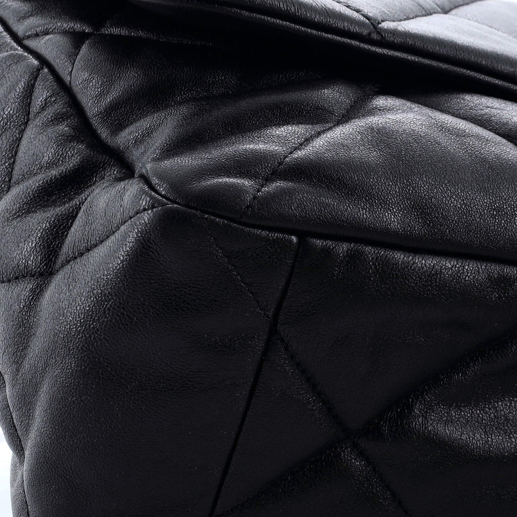 Chanel 19 Flap Bag Quilted Leather Maxi
