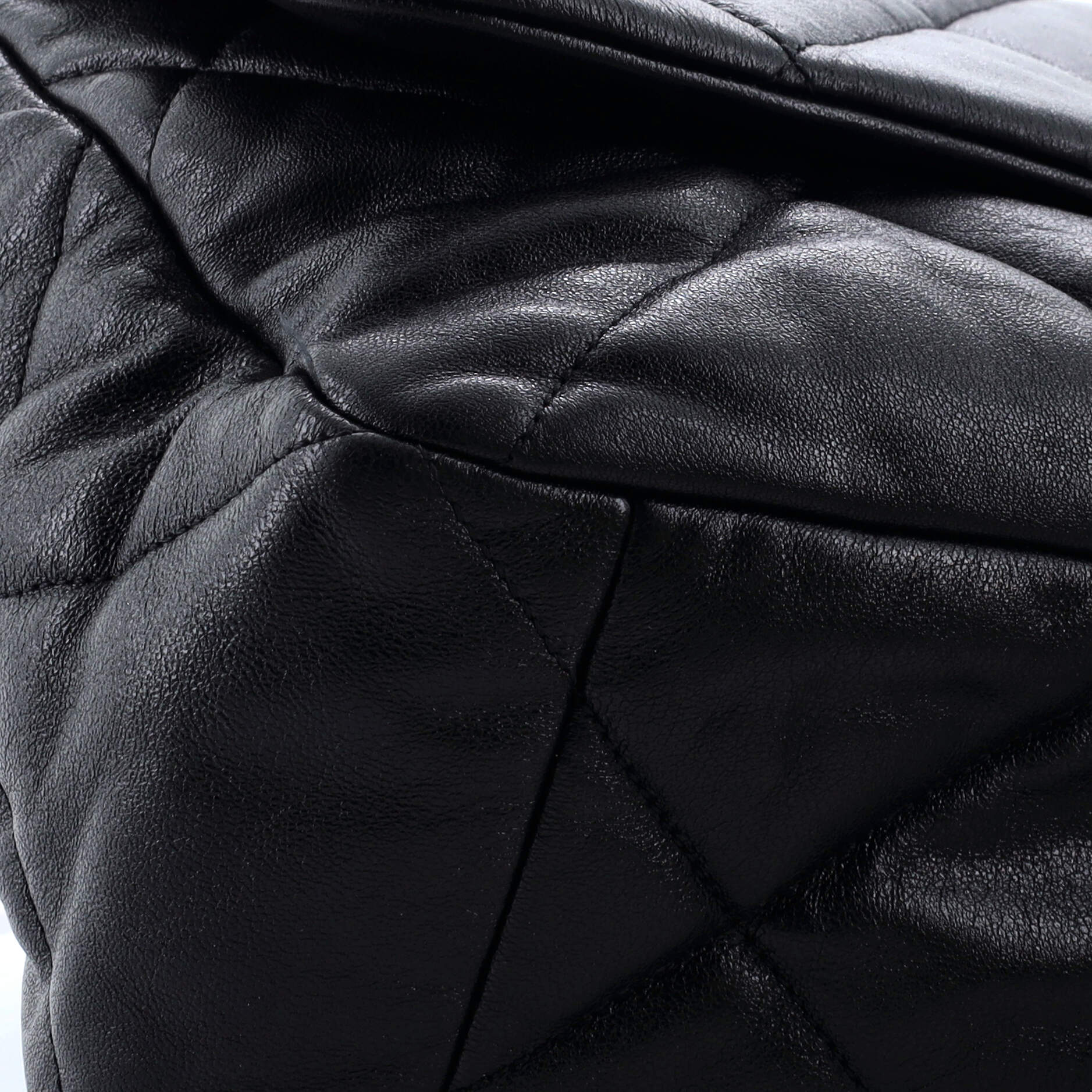 Chanel 19 Flap Bag Quilted Leather Maxi