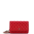 Chanel Wallet on Chain Quilted Caviar