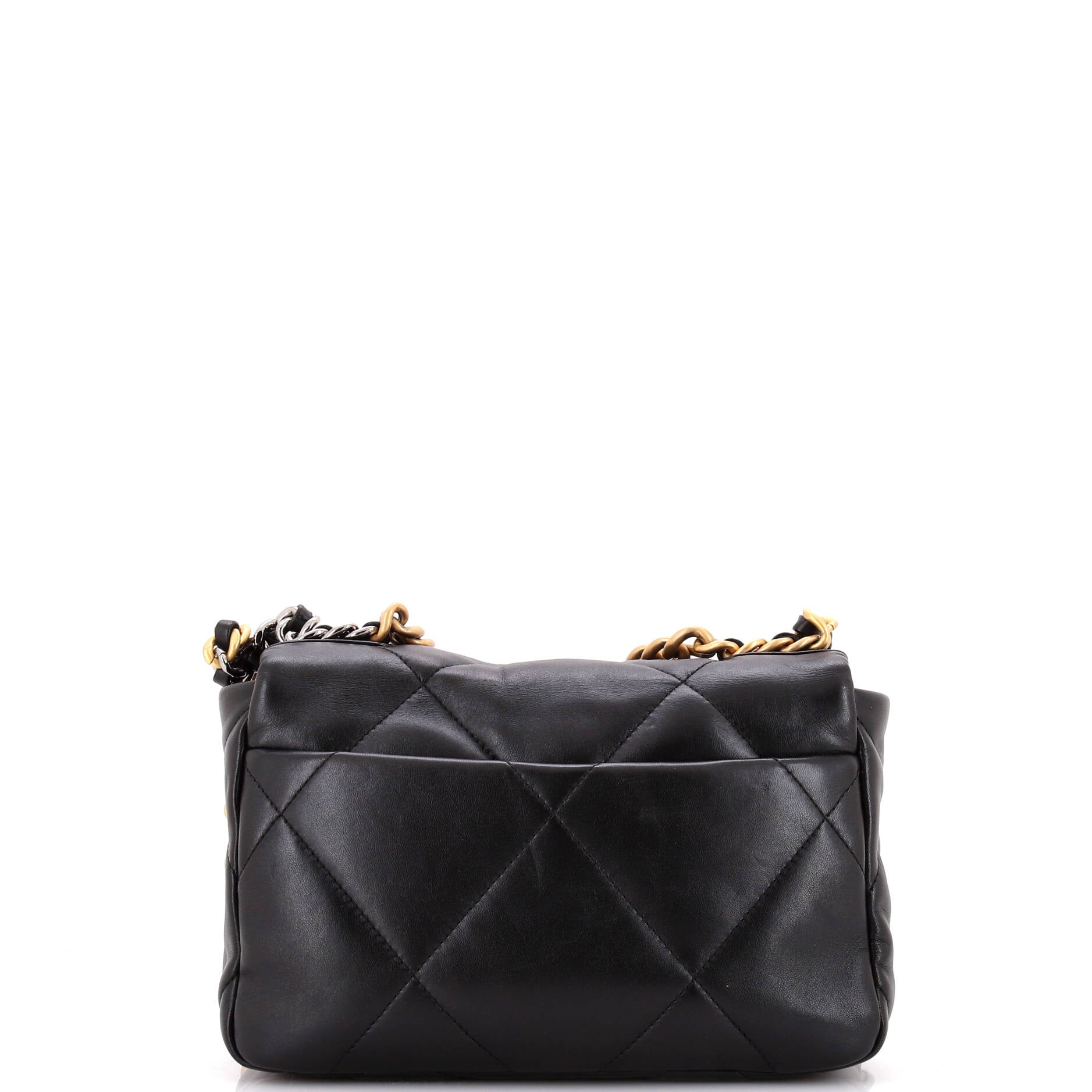 Chanel 19 Flap Bag Quilted Leather Medium