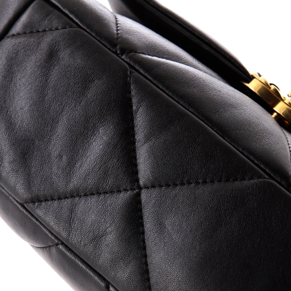 Chanel 19 Flap Bag Quilted Leather Medium
