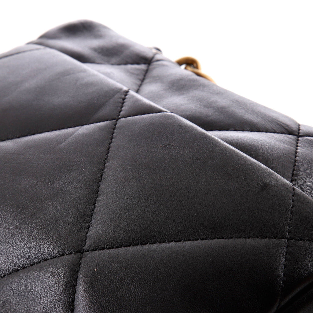 Chanel 19 Flap Bag Quilted Leather Medium