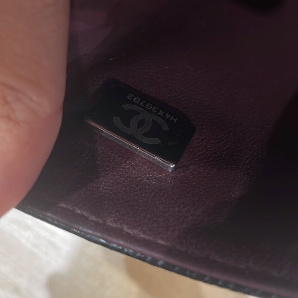 Chanel Classic Double Flap Bag Quilted Caviar Medium