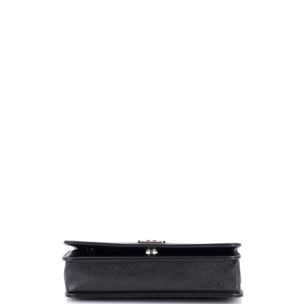 Chanel Boy Wallet on Chain Chevron Caviar