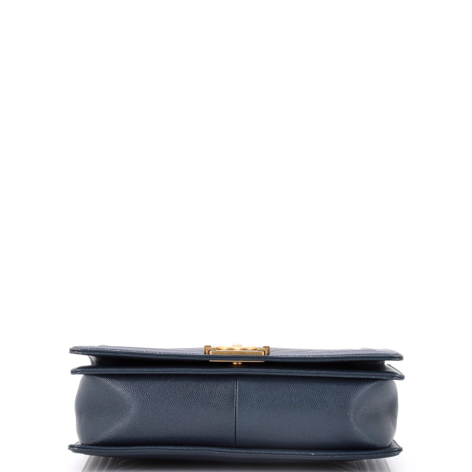 Chanel Boy Flap Bag Chevron Caviar New Medium