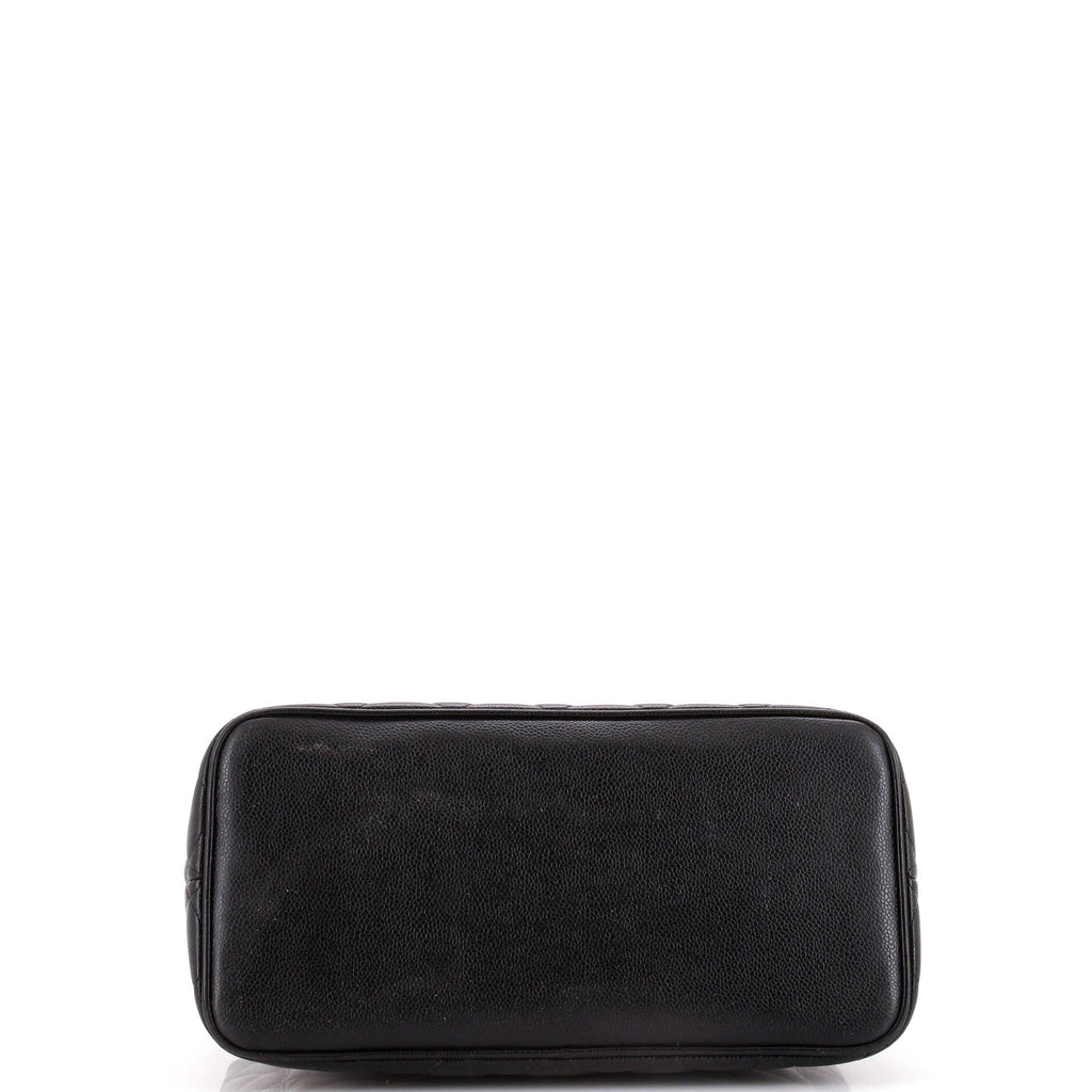 Chanel Medallion Tote Quilted Caviar