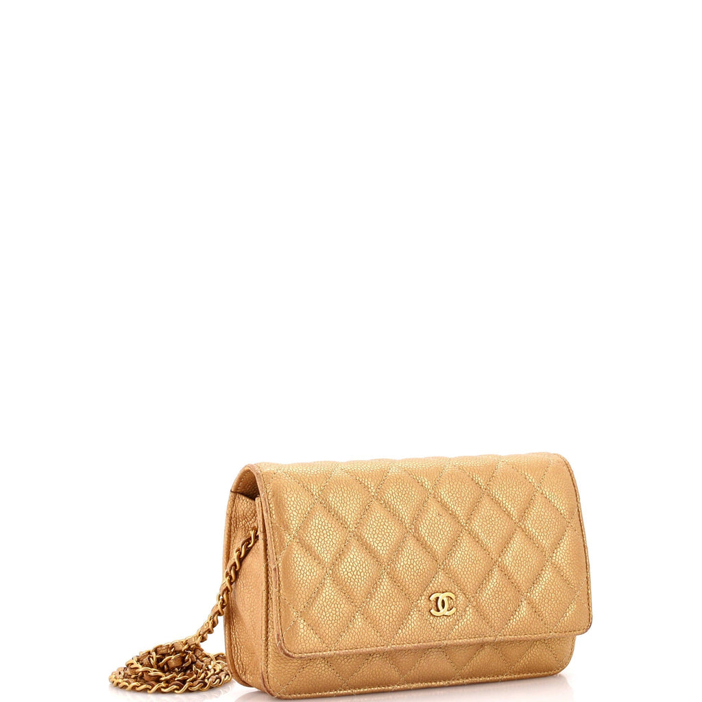 Chanel Wallet on Chain Quilted Caviar