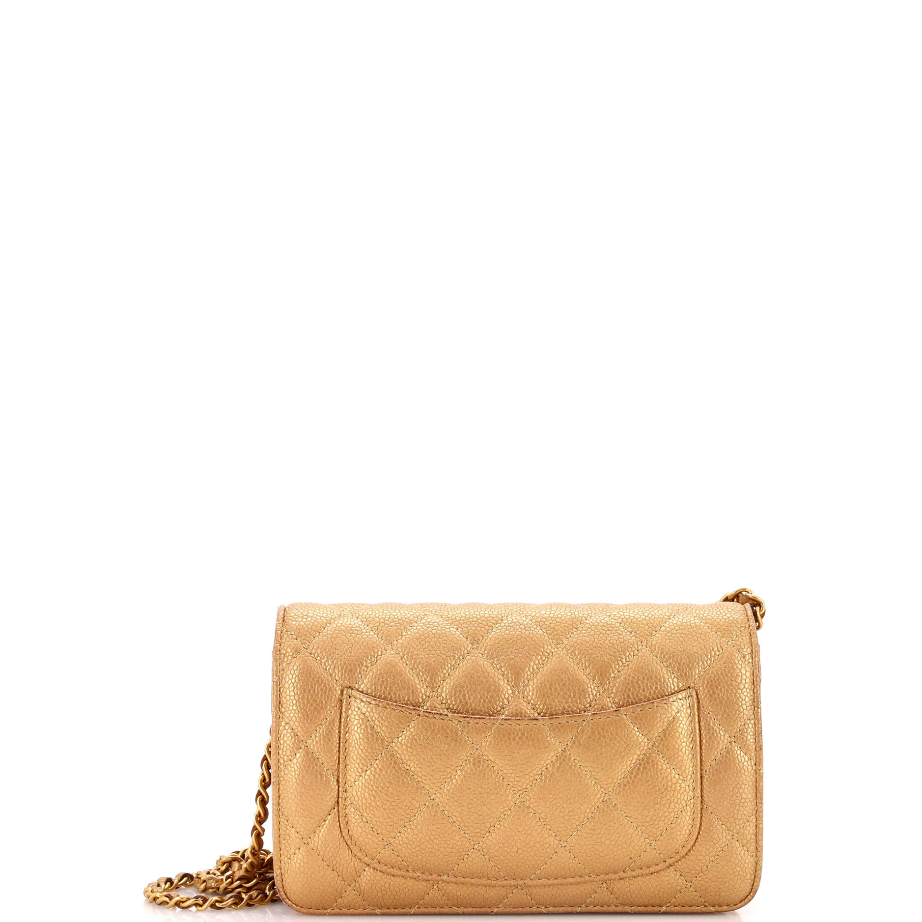 Chanel Wallet on Chain Quilted Caviar