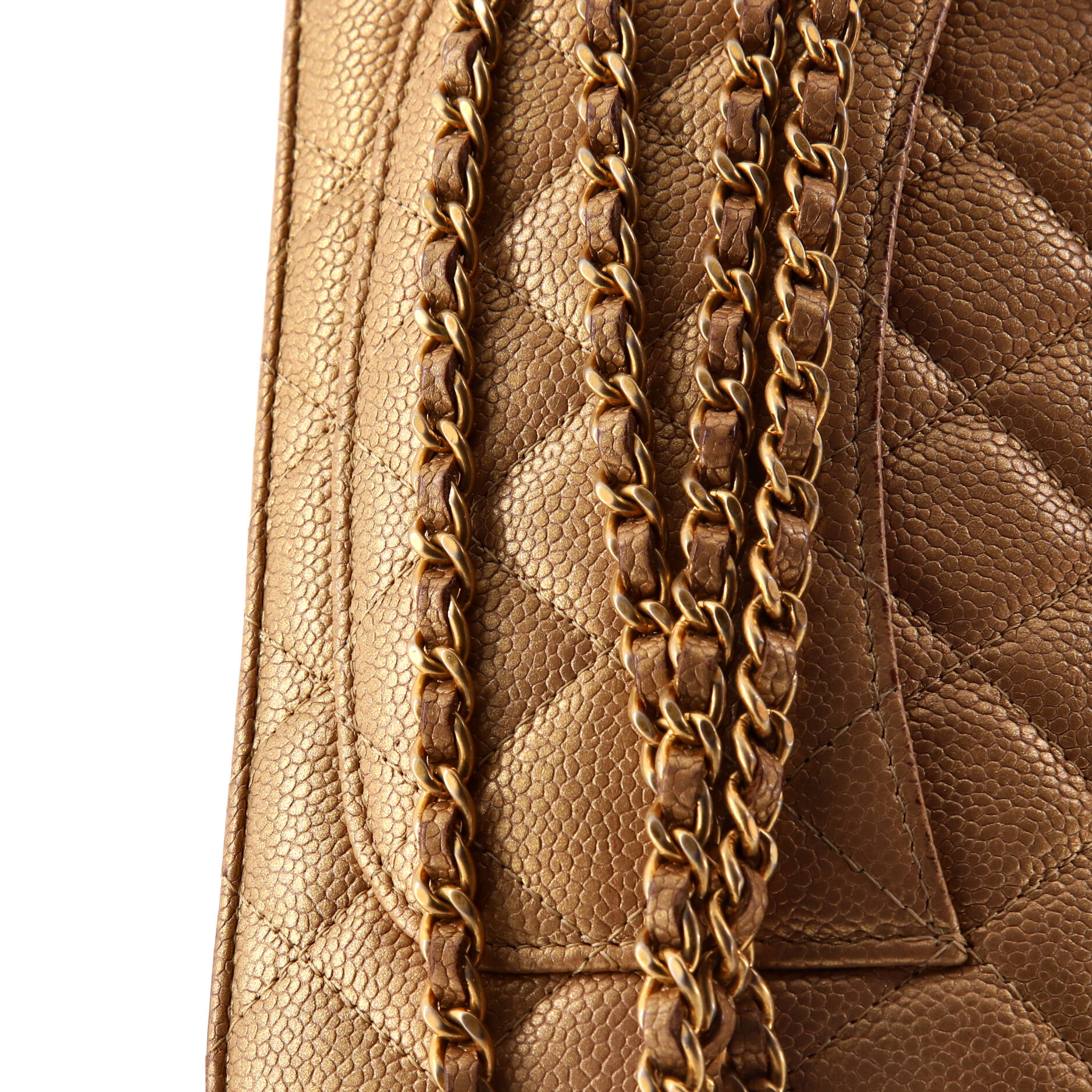 Chanel Wallet on Chain Quilted Caviar
