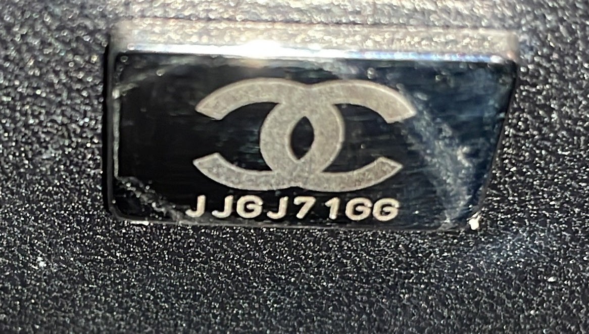Chanel Boy Flap Bag Quilted Caviar Small