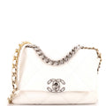 Chanel 19 Flap Bag Quilted Leather Medium