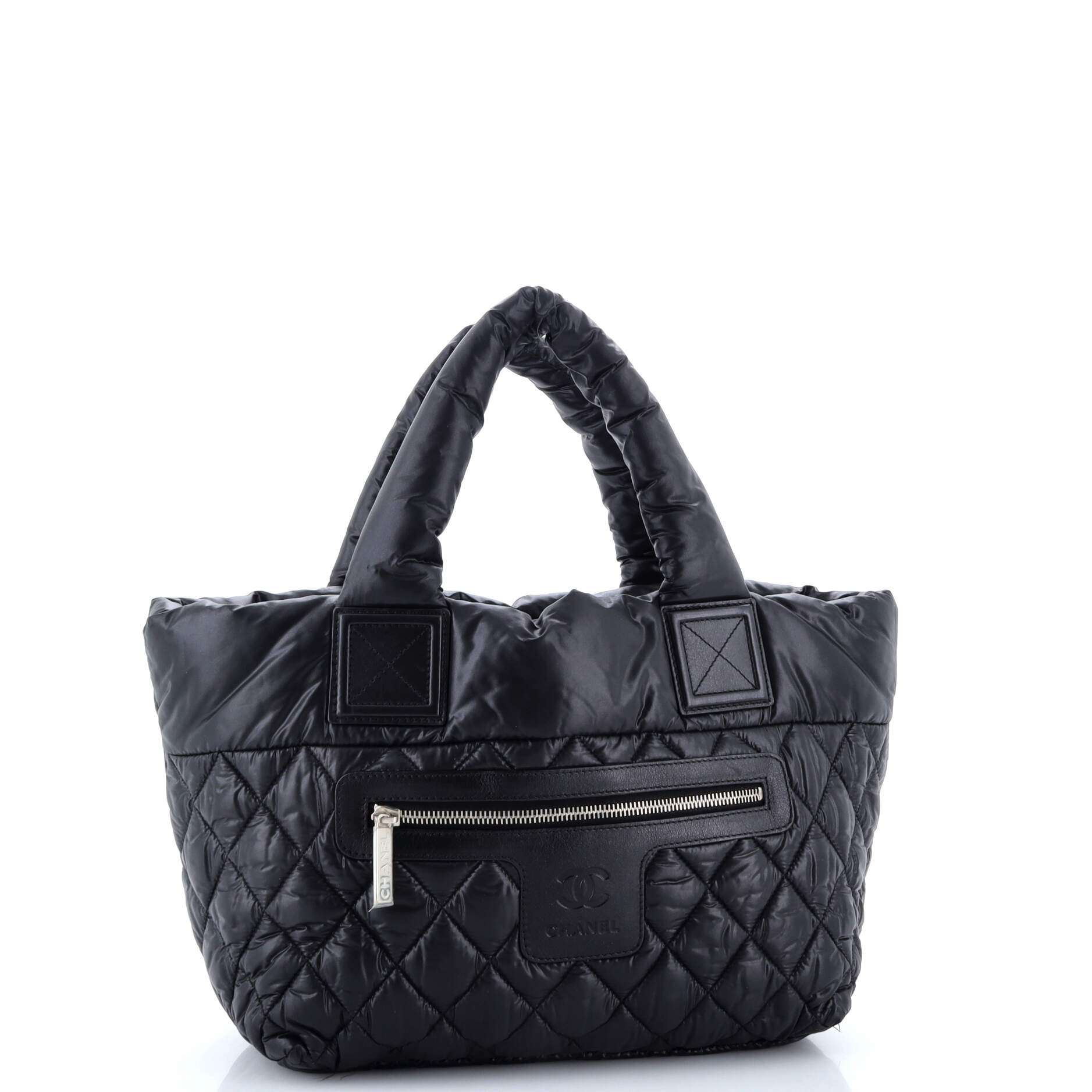 Chanel Coco Cocoon Reversible Tote Quilted Nylon Small