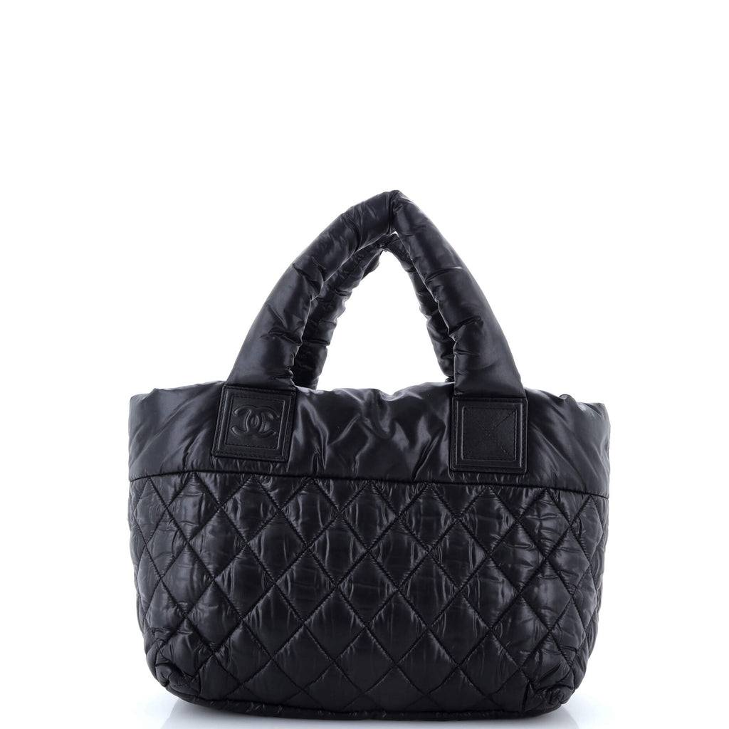 Chanel Coco Cocoon Reversible Tote Quilted Nylon Small