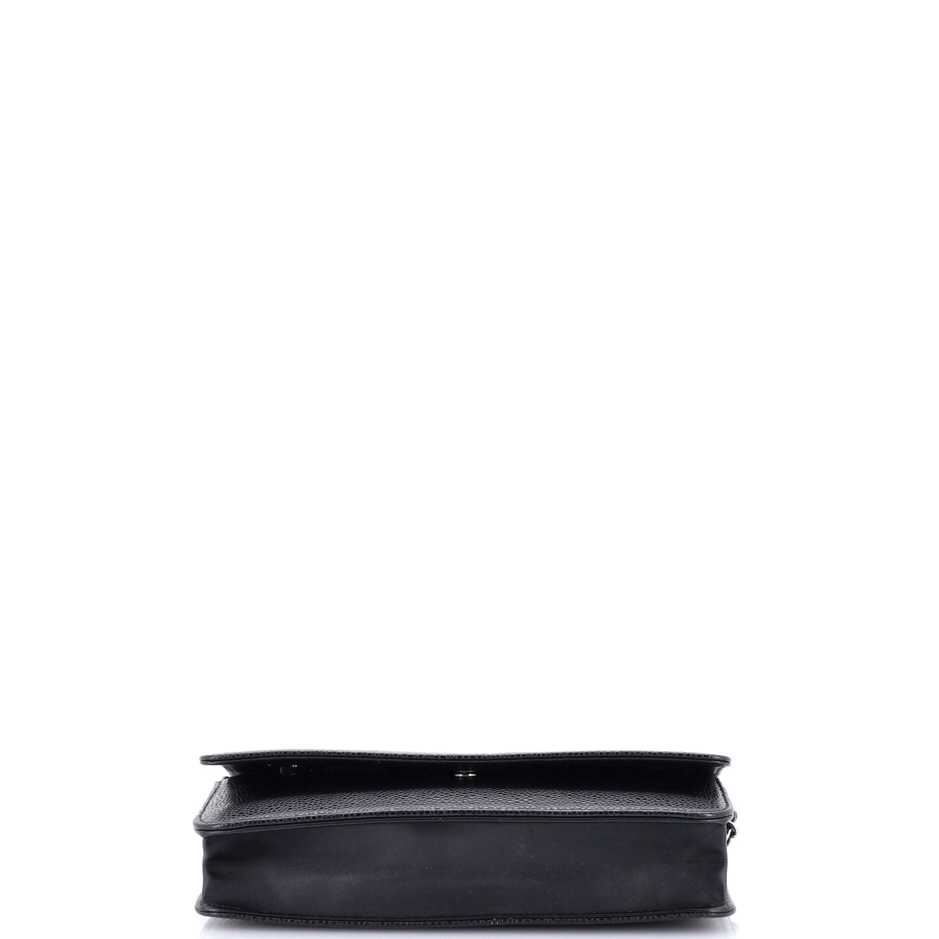 Chanel Timeless Wallet on Chain Caviar