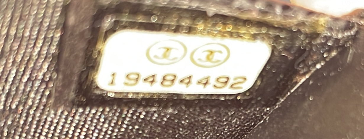 Chanel Timeless Wallet on Chain Caviar