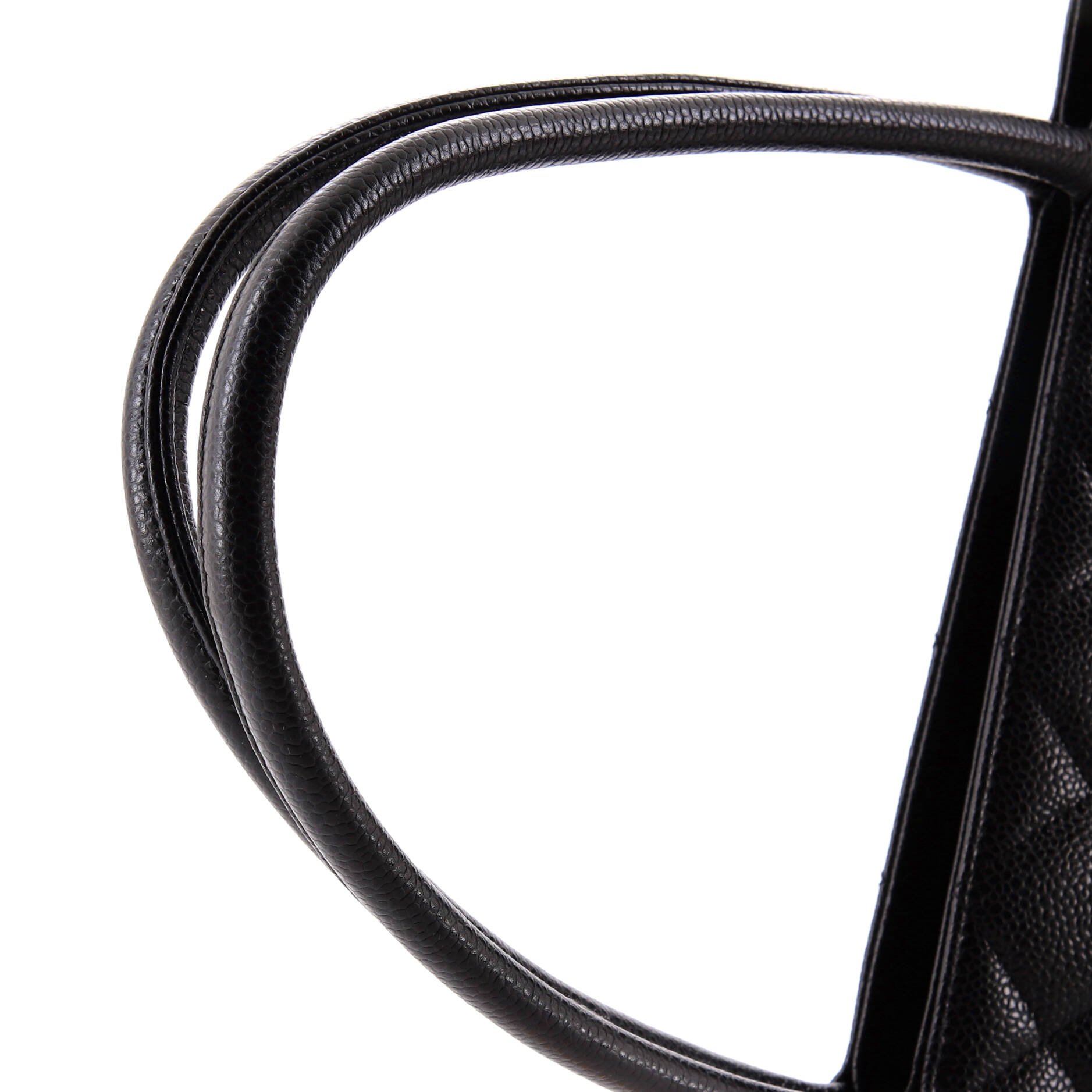 Chanel Medallion Tote Quilted Caviar