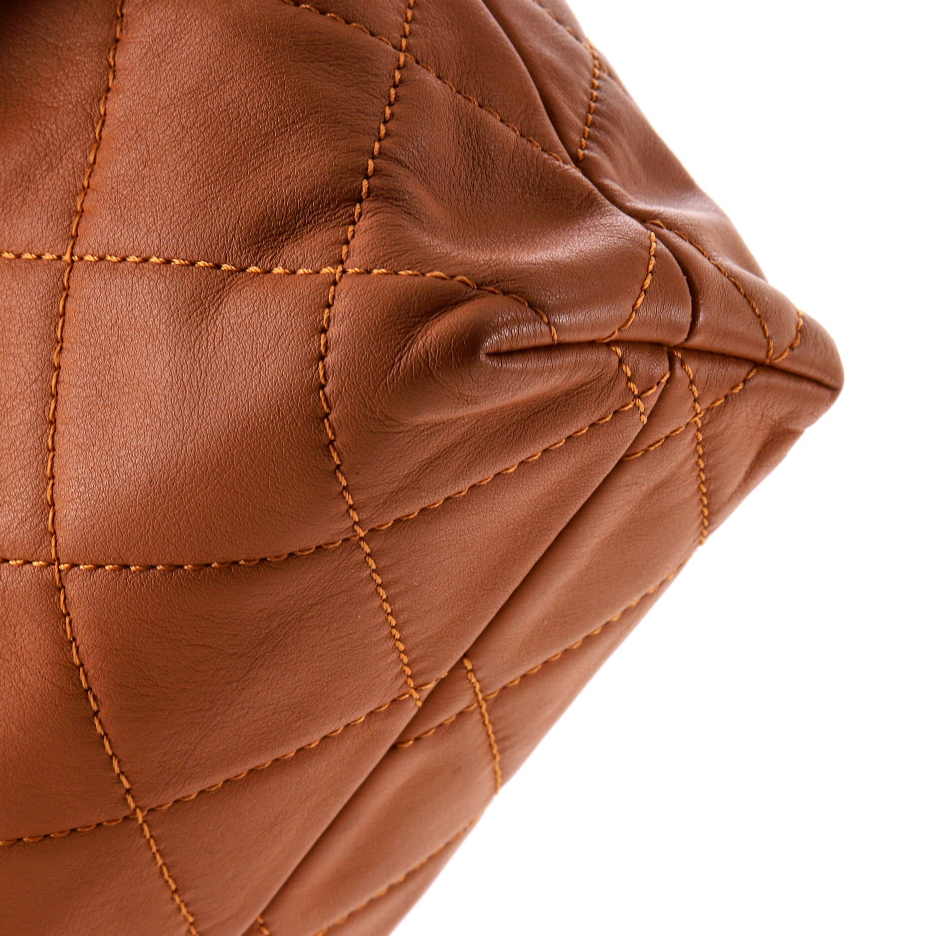 Chanel In The Business Flap Bag Quilted Calfskin Maxi